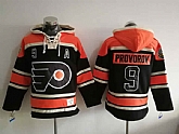 Philadelphia Flyers #9 Ivan Provorov Black All Stitched Hooded Sweatshirt,baseball caps,new era cap wholesale,wholesale hats